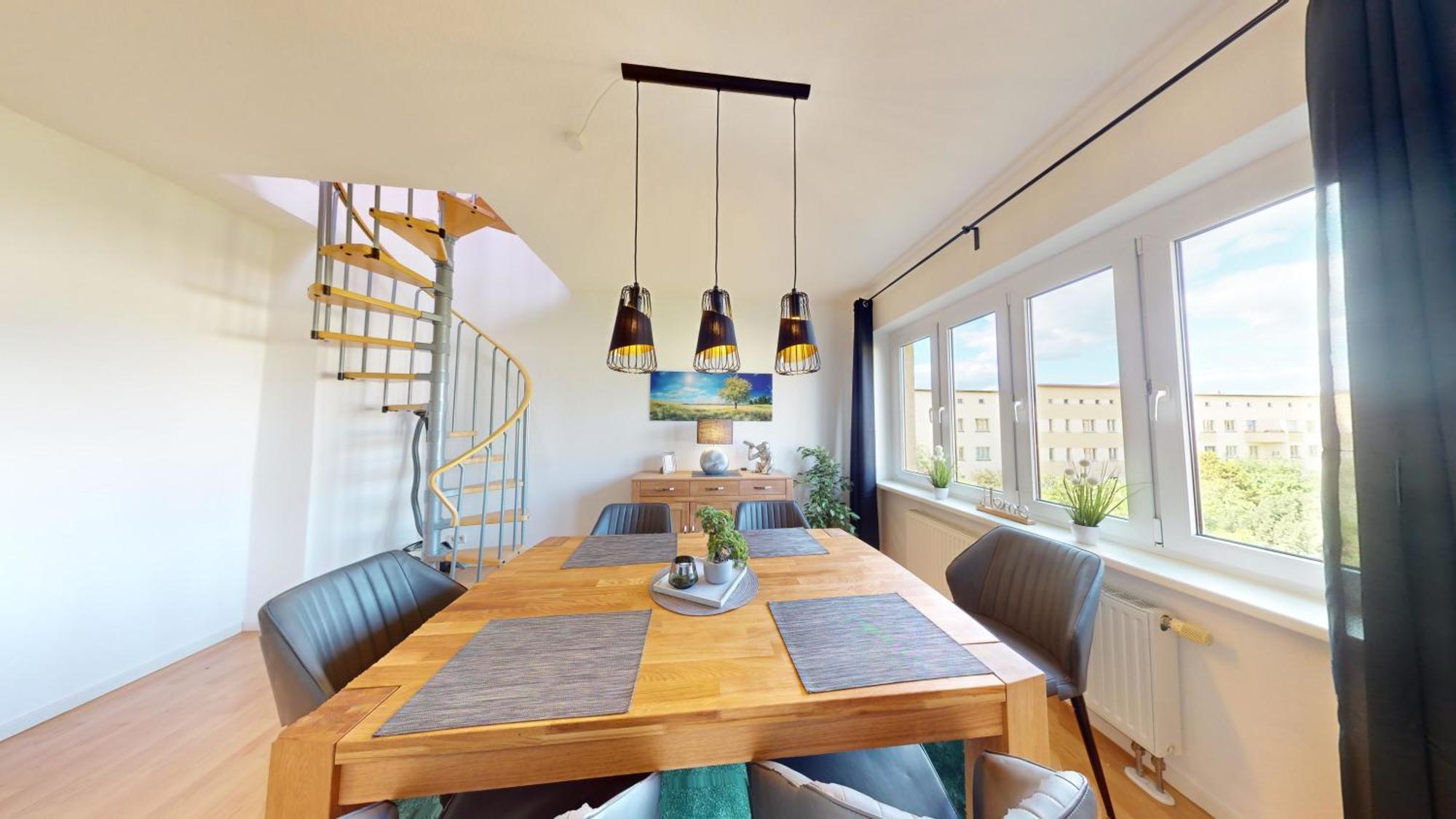 Sweethome - Luxus Apartment Auf 2 Etagen Магдебург Екстериор снимка